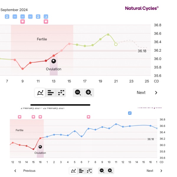 Do your BBT charts reflect the secondary Estrogen Surge?