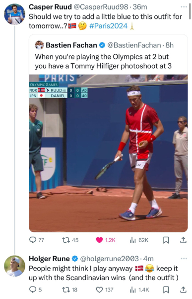 Tennis: Going for Gold à Paris