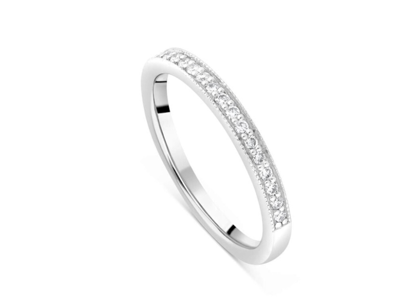 Wedding band without engagement ring, something more ornate?
