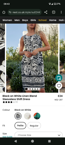 Who tf wears a shift dress other than on MN?