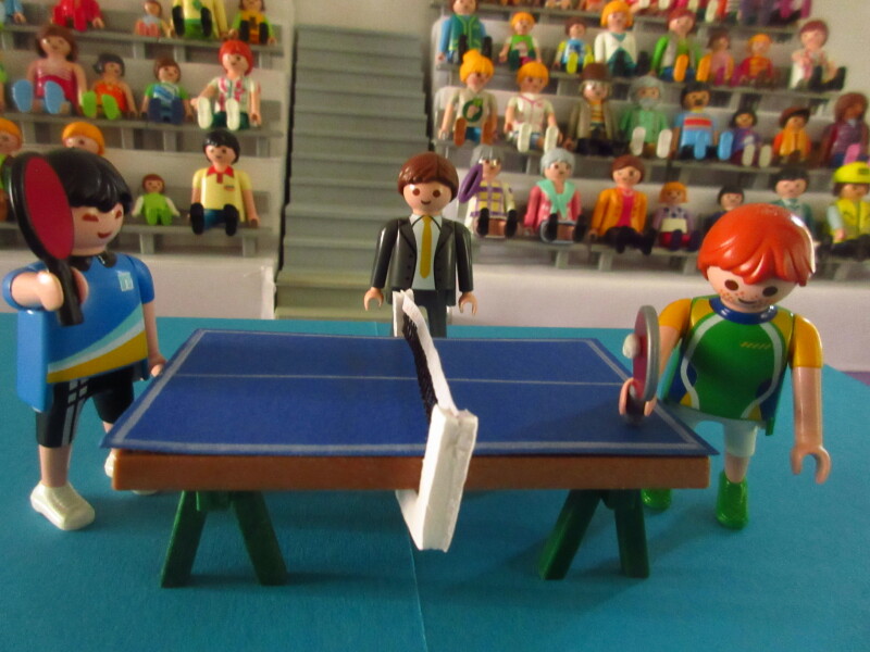 It's time for the Olympic Games for the Playmobil people in our house...