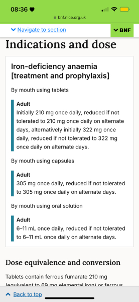 Poll: If you’ve been given ferrous fumarate in pregnancy, what is your dosage please?
