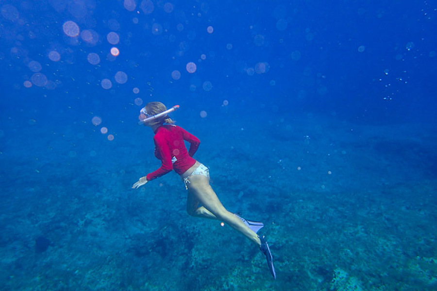 To wonder why more adults don't wear rash vests