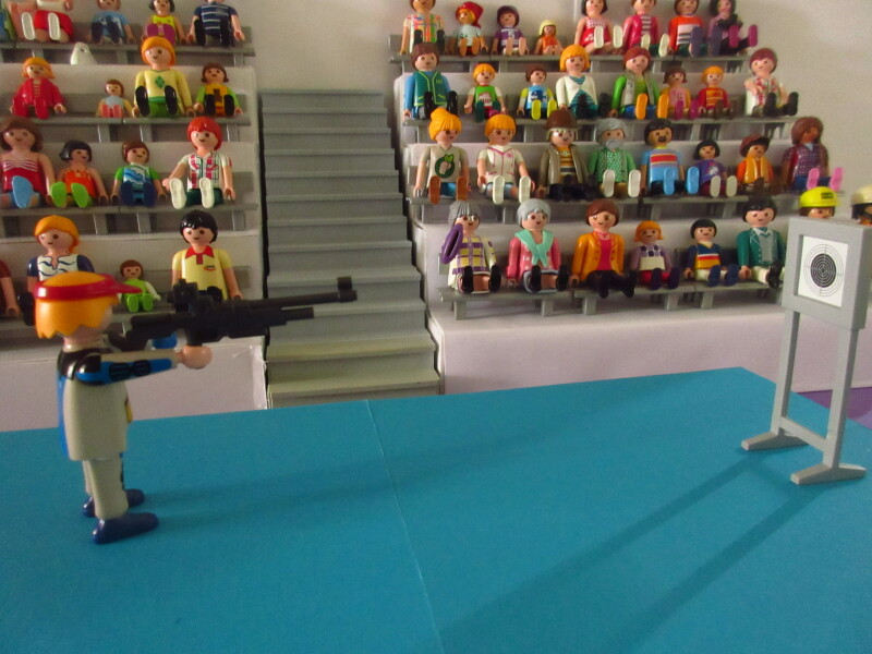It's time for the Olympic Games for the Playmobil people in our house...