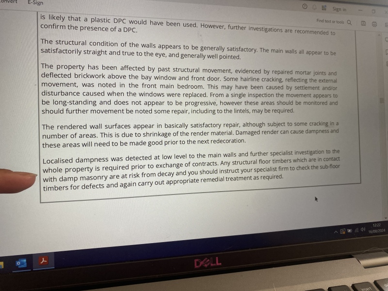 Survey report