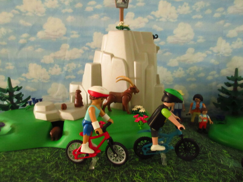 It's time for the Olympic Games for the Playmobil people in our house...