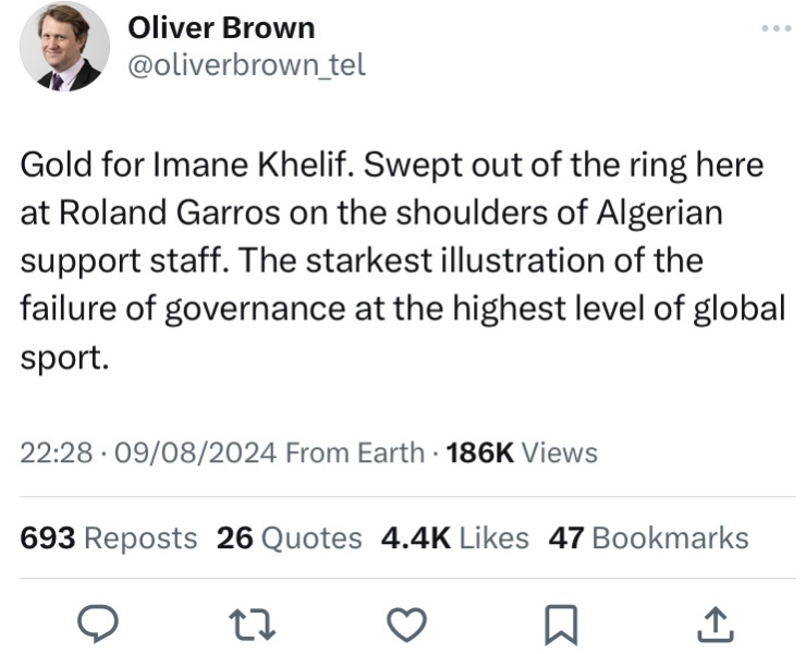 Thread 4: TWO “Female Boxers” Set To Compete At Paris 2024 Were Previously Disqualified From Women’s World Championship For Having “XY Chromosomes”