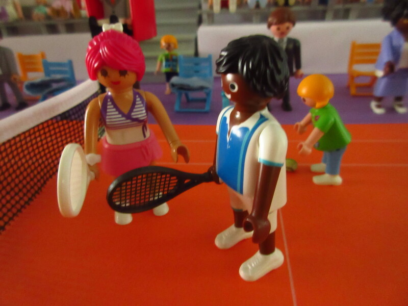 It's time for the Olympic Games for the Playmobil people in our house...