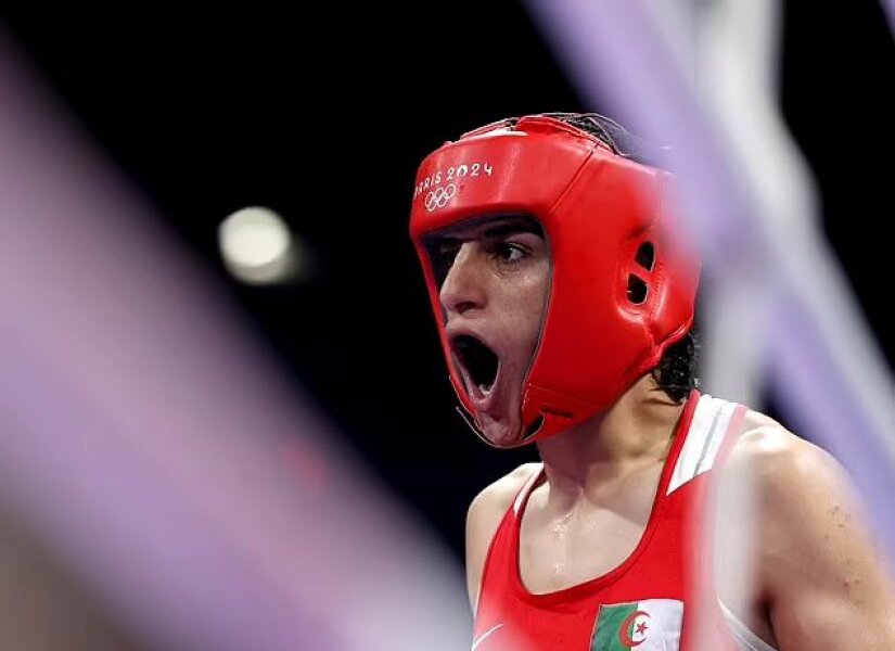 A woman has to box a man today at the Olympics. AIBU to be scared for her?