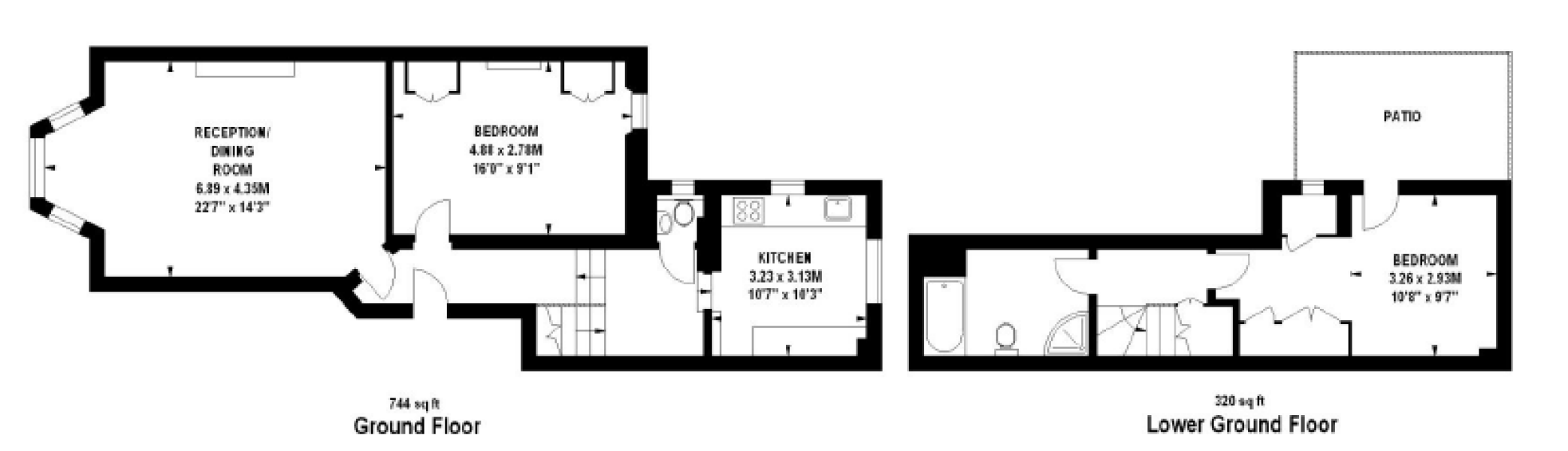 Where can I add a shower room in this floorplan?