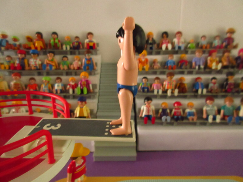 It's time for the Olympic Games for the Playmobil people in our house...