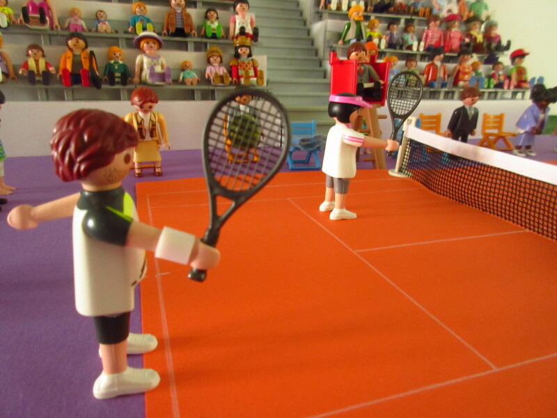 It's time for the Olympic Games for the Playmobil people in our house...