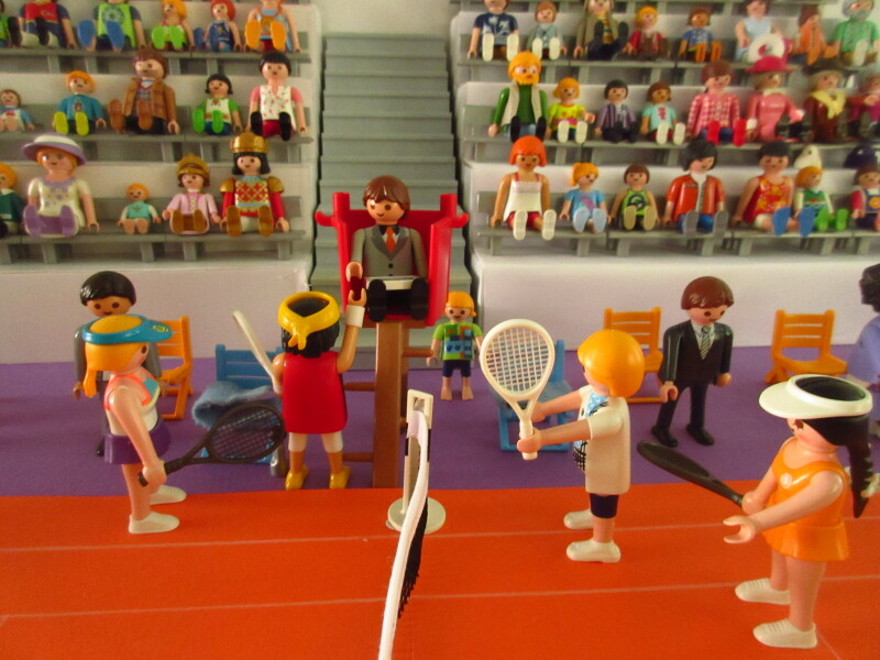 It's time for the Olympic Games for the Playmobil people in our house...