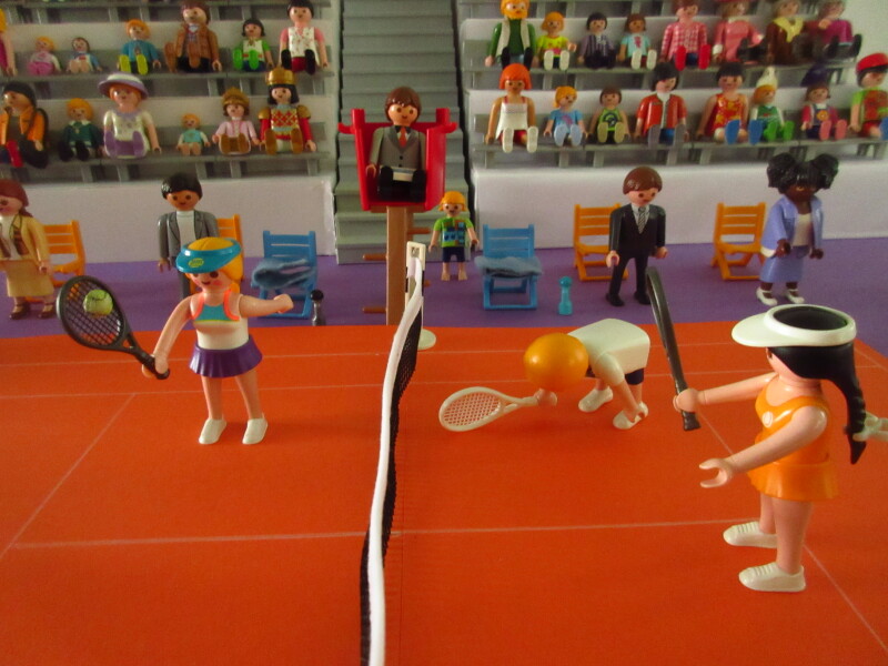 It's time for the Olympic Games for the Playmobil people in our house...