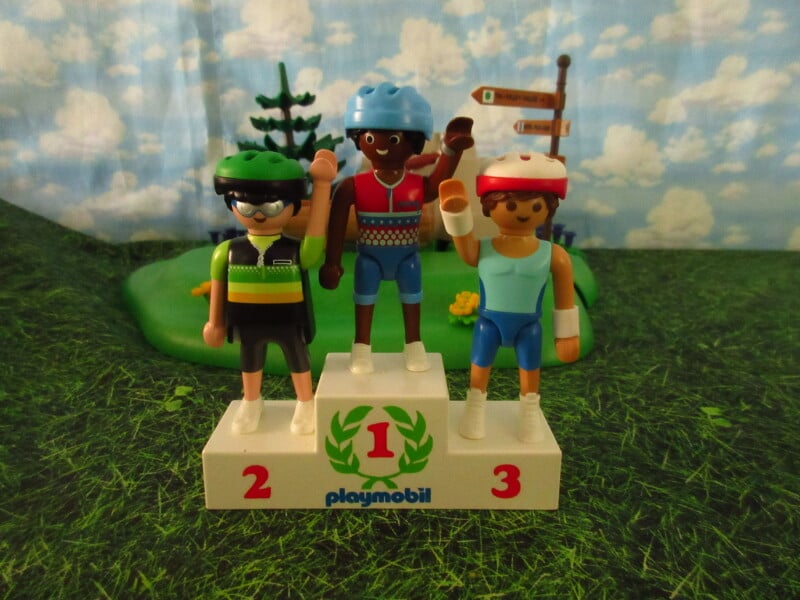 It's time for the Olympic Games for the Playmobil people in our house...