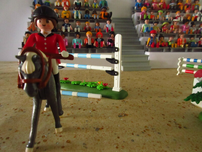 It's time for the Olympic Games for the Playmobil people in our house...