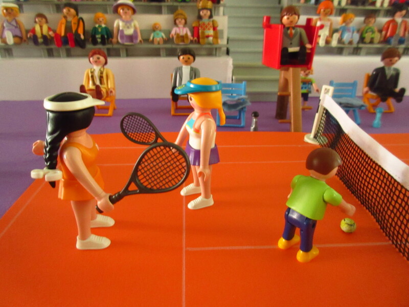 It's time for the Olympic Games for the Playmobil people in our house...