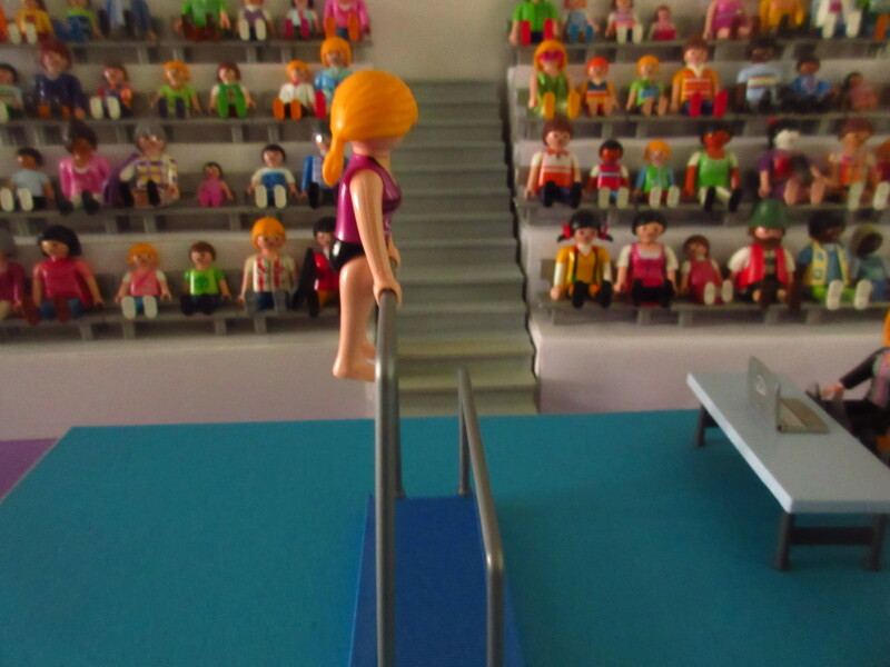 It's time for the Olympic Games for the Playmobil people in our house...