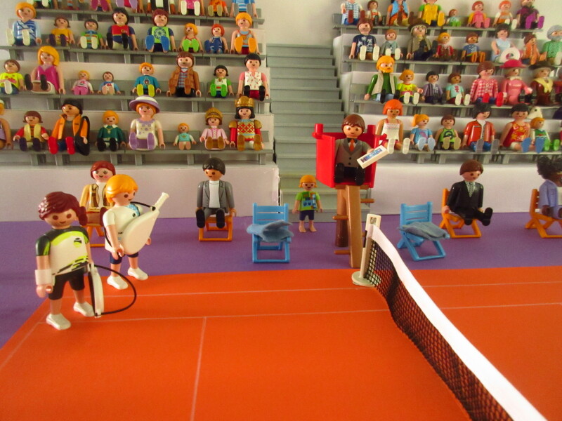 It's time for the Olympic Games for the Playmobil people in our house...