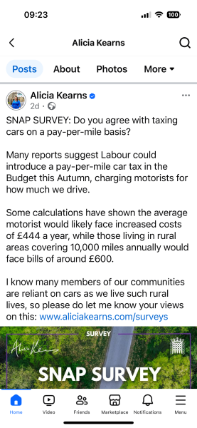 Really worried about the possibility of “pay per mile”