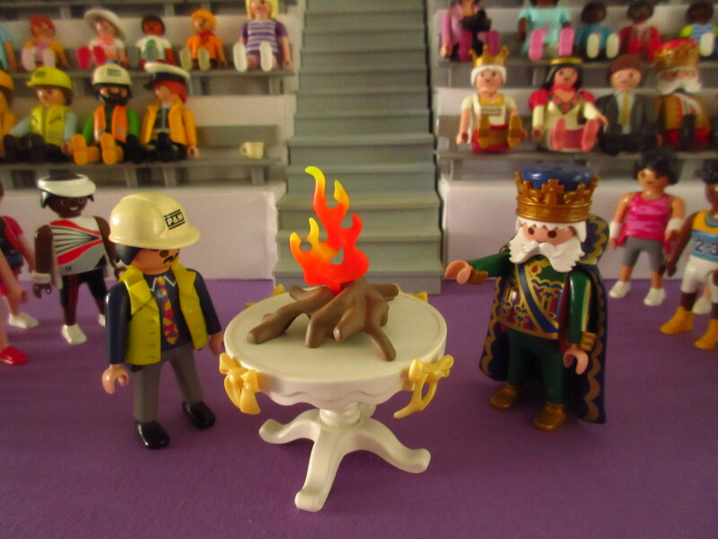 It's time for the Olympic Games for the Playmobil people in our house PART TWO