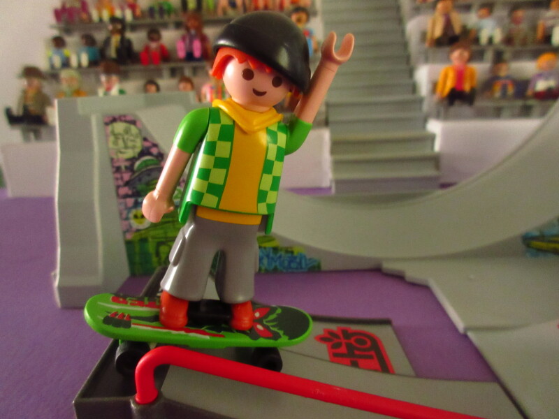 It's time for the Olympic Games for the Playmobil people in our house...