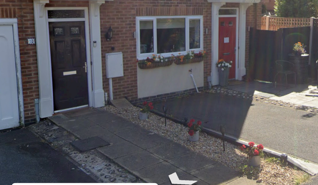 Neighbours using our drive as their path