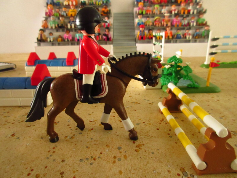 It's time for the Olympic Games for the Playmobil people in our house...