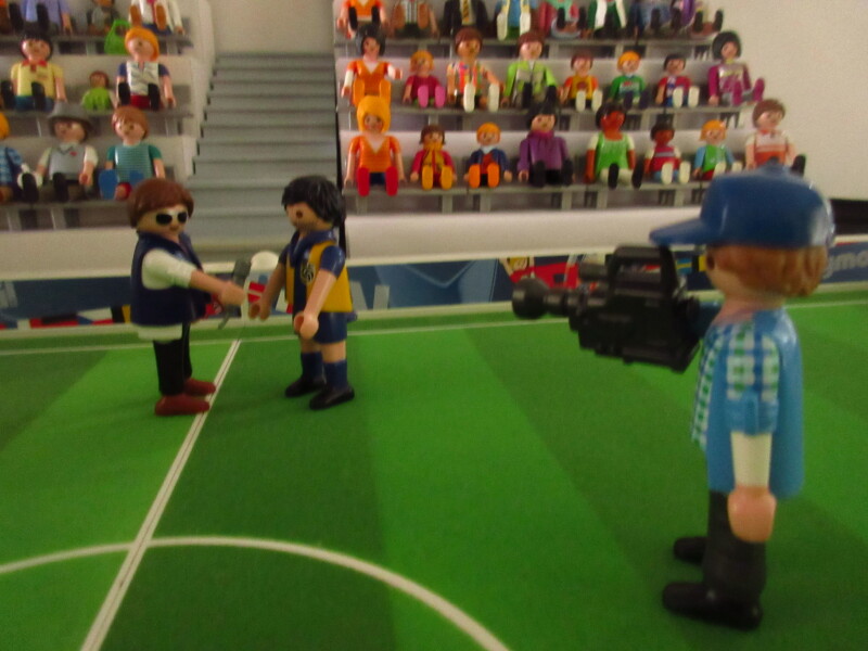 It's time for the Olympic Games for the Playmobil people in our house...