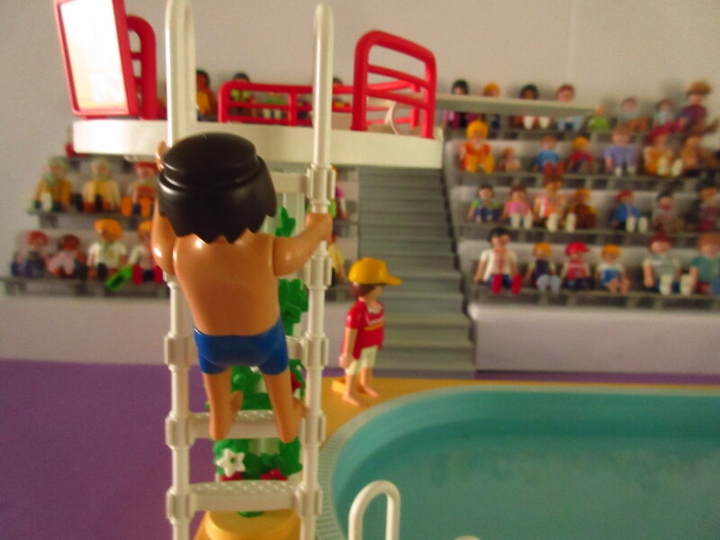 It's time for the Olympic Games for the Playmobil people in our house...