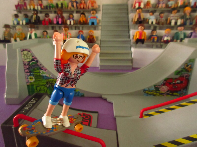 It's time for the Olympic Games for the Playmobil people in our house...