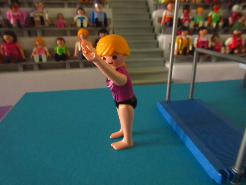 It's time for the Olympic Games for the Playmobil people in our house...