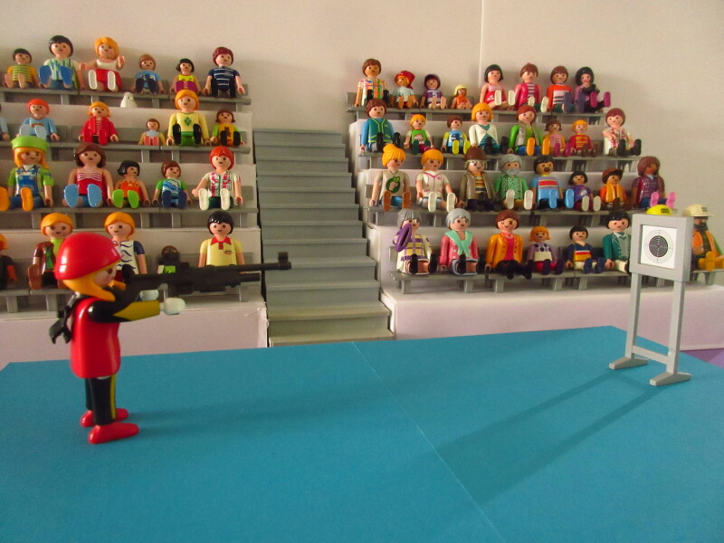 It's time for the Olympic Games for the Playmobil people in our house...
