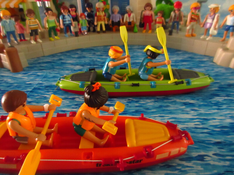 It's time for the Olympic Games for the Playmobil people in our house...