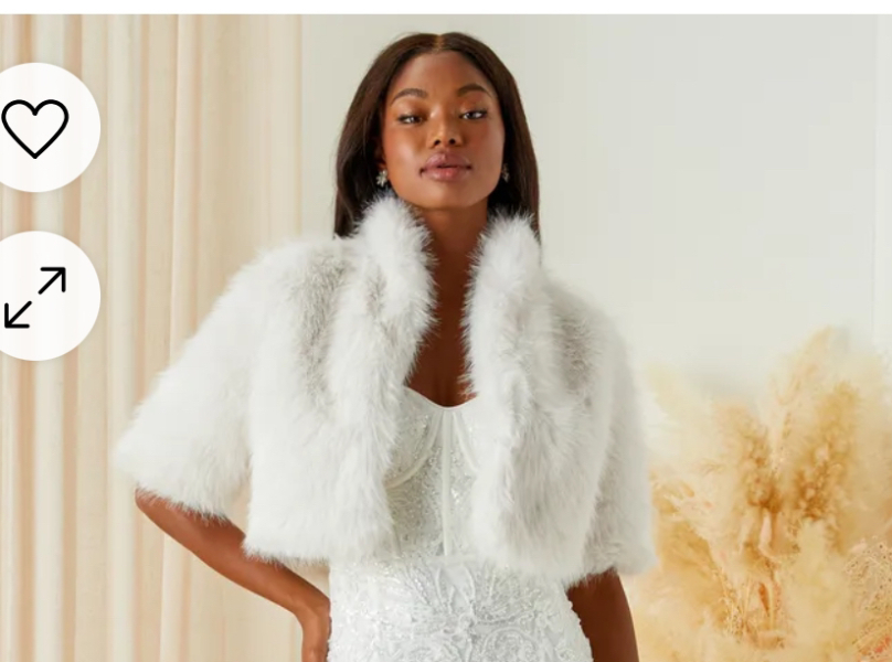 Can anyone style this dress for a cold, wet, Scottish wedding?