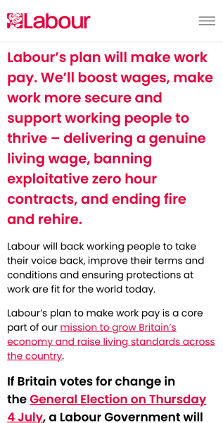 Labour Corruption?