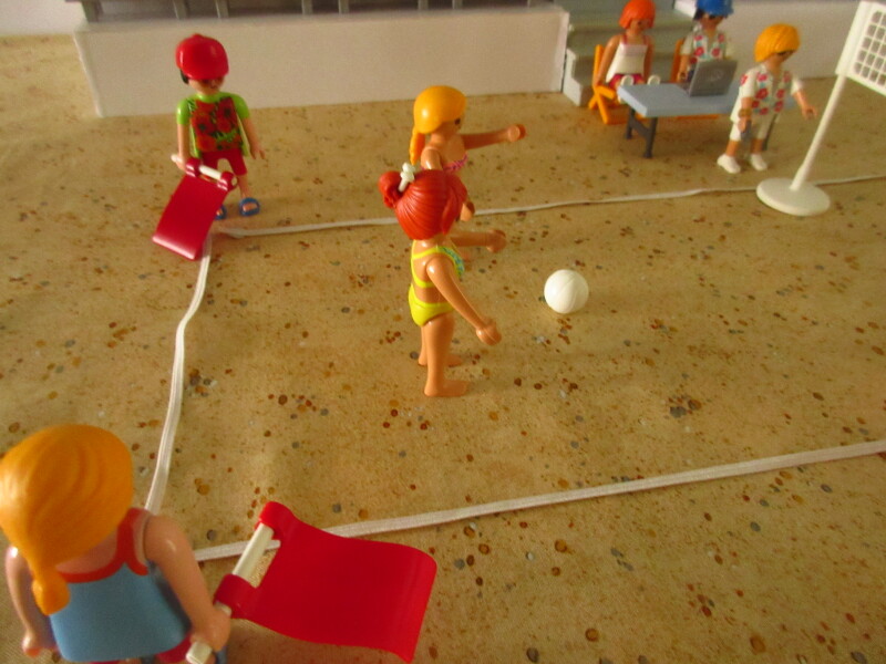 It's time for the Olympic Games for the Playmobil people in our house...