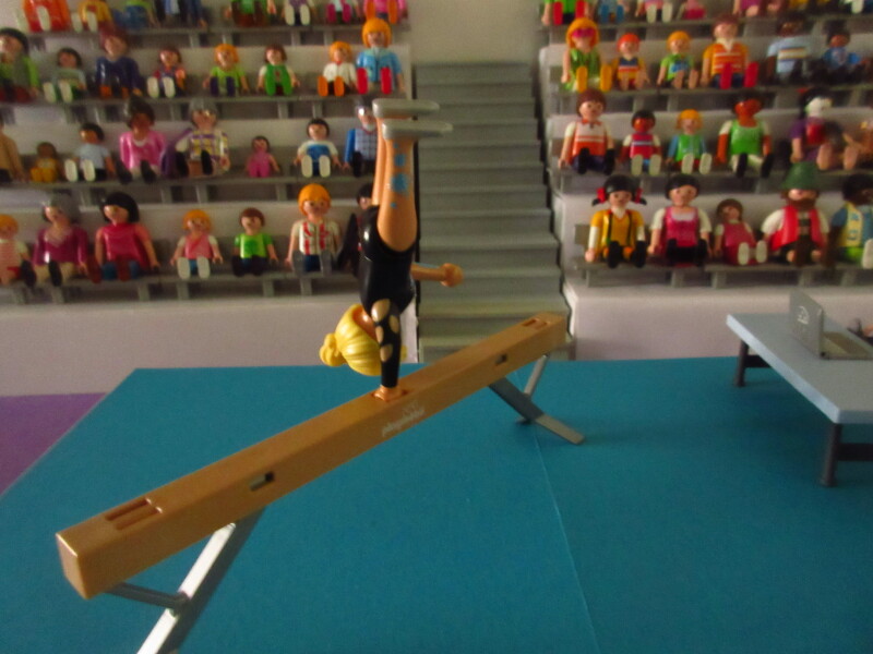 It's time for the Olympic Games for the Playmobil people in our house...