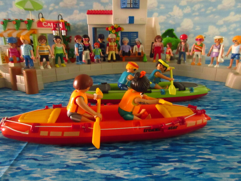 It's time for the Olympic Games for the Playmobil people in our house...