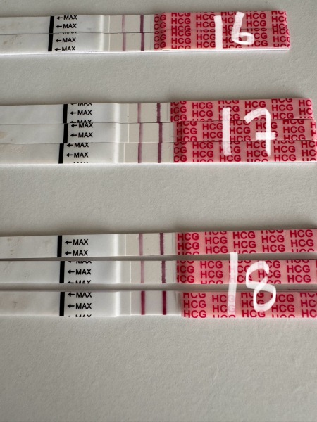 Line progression with loss of symptoms after 2 losses