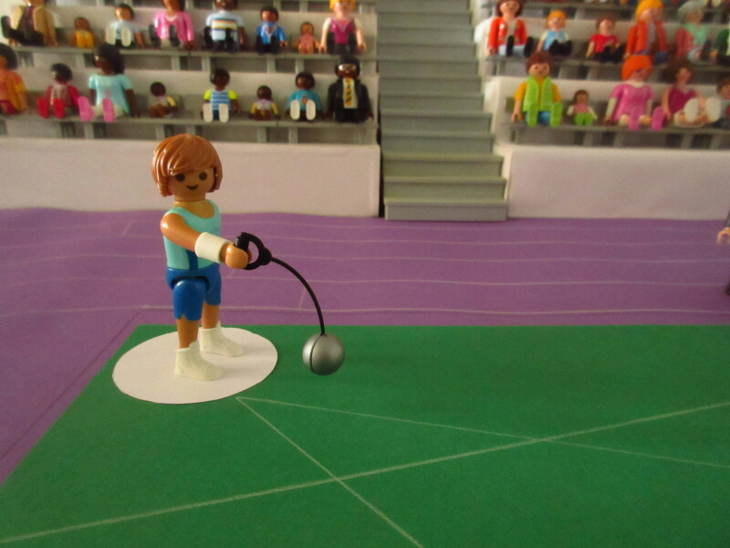 It's time for the Olympic Games for the Playmobil people in our house PART TWO