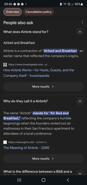 AirBnB - Bed no breakfast?!