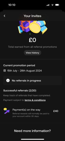 HSBC Zing banking app - make £20 easily plus up to £400