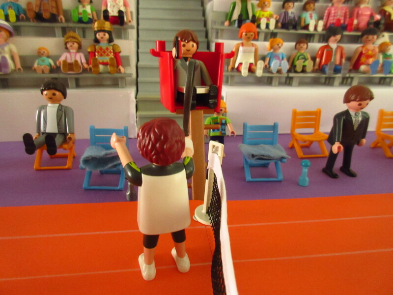 It's time for the Olympic Games for the Playmobil people in our house...