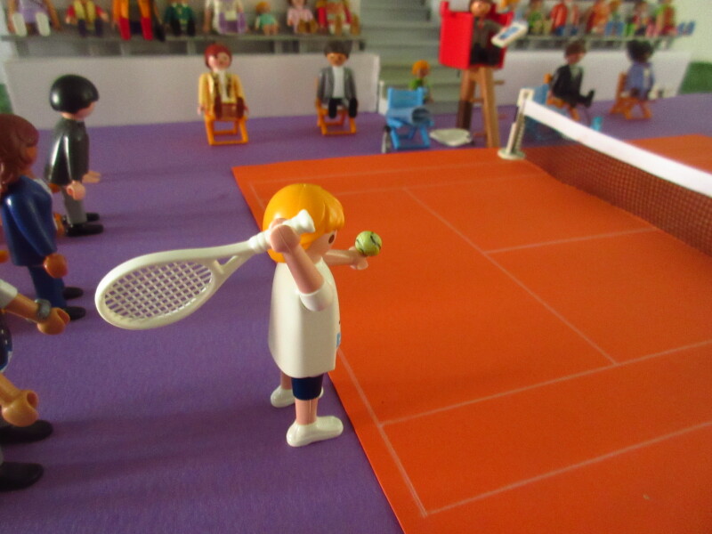 It's time for the Olympic Games for the Playmobil people in our house...