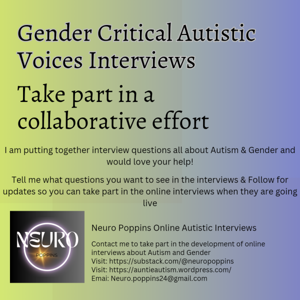 Take part: Autistic Gender Critical Voices