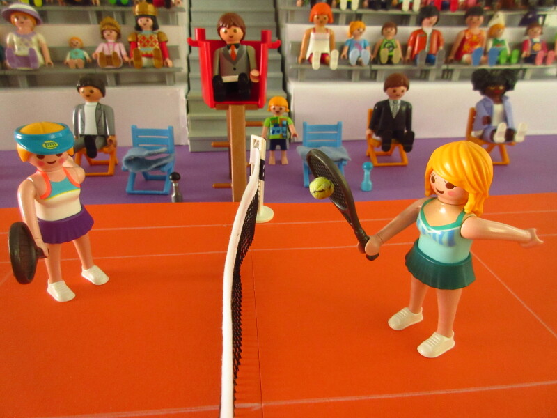 It's time for the Olympic Games for the Playmobil people in our house...