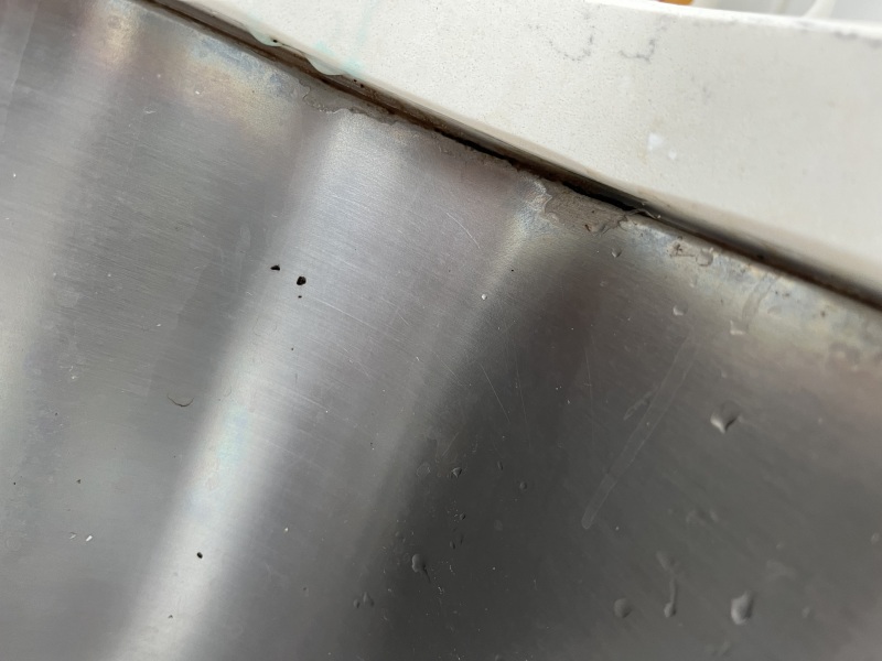 To wonder how people choose a sink. All types appear to be s***t!