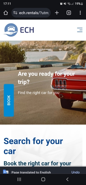 Being charged by car hire company after car broke down