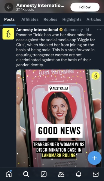 To be so thoroughly pissed off with Amnesty International